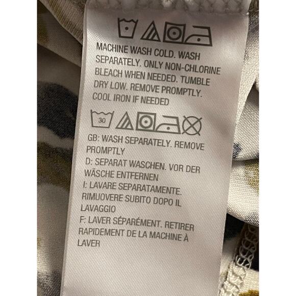 Attitudes by Renee Animal Print Stretch Maxi Tank Dress size Small - Picture 6 of 7